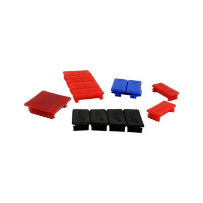 acheter Capsules d'extrémité en plastique rectangulaire blanche pour tubes carrés de 1 pouce online manufacture
