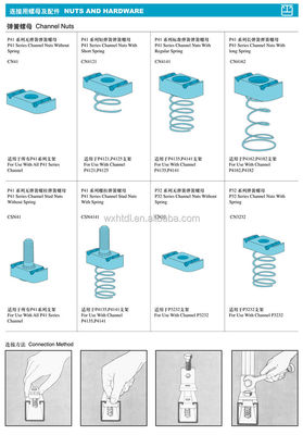 acheter Longue M5 M6 M8 M10 M12 3/8 dans le canal de support online manufacture