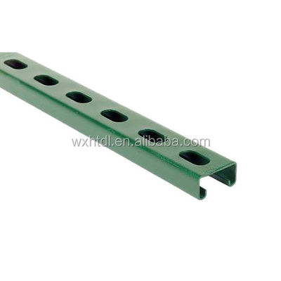 acheter Double 10 pieds 12 mesures demi-slotted cadre métallique de support de canal ss online manufacture