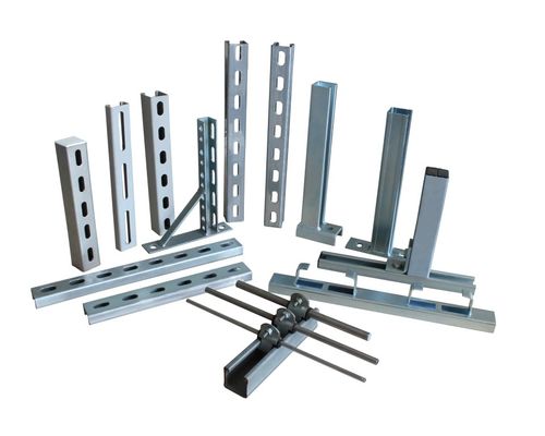 acheter Le canal à double fente et les supports en forme de U sont galvanisés. online manufacture