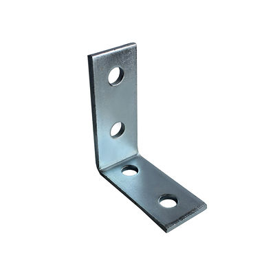 acheter 4 trous à angle de 90 degrés support de support en forme de L monture murale galvanisée 6 mm online manufacture
